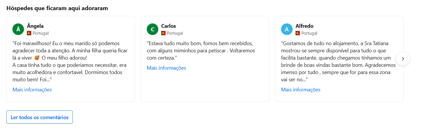 Experiências de Clientes, Booking